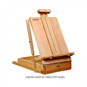 French Style Large Sketchbox Easel – Foldable Portable Beech Wood Art Easel