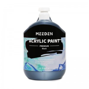 Heavy Body Acrylic Paint (2L /67 oz.) with Pump Lid, Non-Toxic Rich Pigments Colors