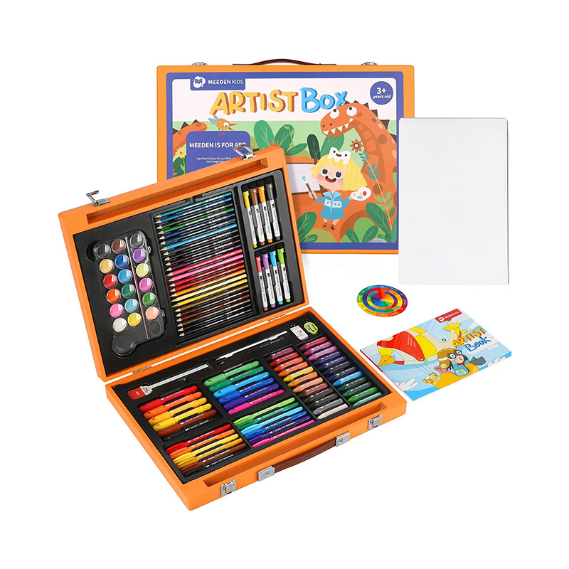 Art Painting Set for Kids,Wooden Art Case,Art Supplies Coloring Set Featured Image