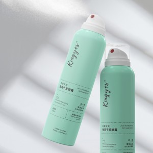Logo personalizado Mellor champú seco en spray para cabelos grasos