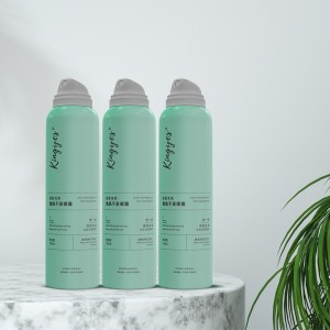 Logo personalizado Mellor champú seco en spray para cabelos grasos