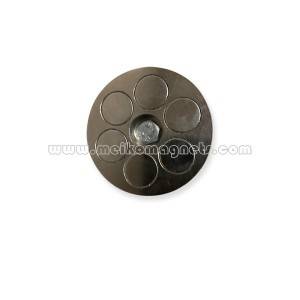 Isibambi Se-Magnetic Plate Esinochungechunge Olushintshayo-Iphini Lokulungisa I-Socket Magnet D65x10mm