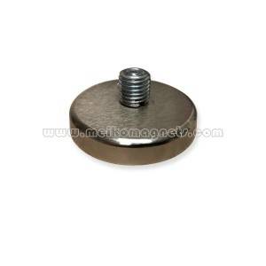Magnetic Plate Holder With Changeable Thread-Pin for Fixing Socket Magnet D65x10mm