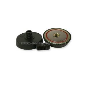 ABS-gummibaserede runde magneter til placering af indlejret PVC-rør på stålforskalling