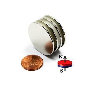 Ímãs de disco de neodímio, ímã redondo N42, N52 para aplicações eletrônicas