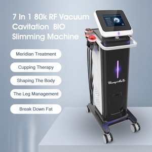 7 kati ya 1 80K RF Vacuum Cavitation BIO Slimming Machine