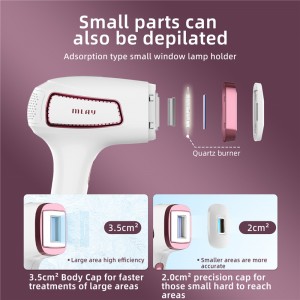 Malay T8 Hair Removal ICE Cold Device IPL Laser Epilator Portable Body Facial Hair Remover Machine For Women Men