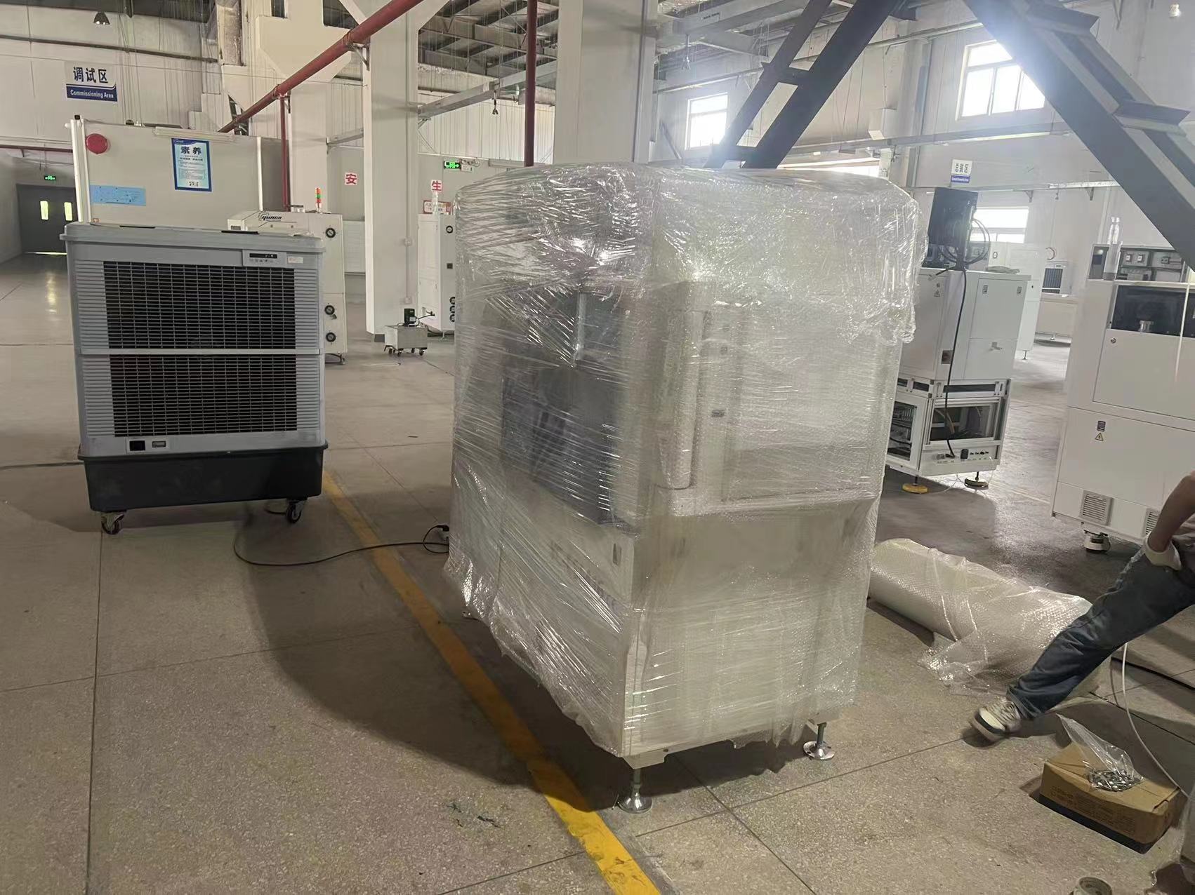 BSLC300 alloy stent laser cutting machine successfully shipped!