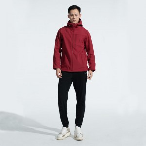Men’s Woven Sports Soft Jacket, Warm And Windproof