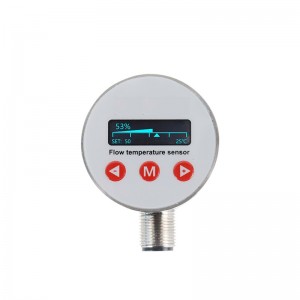 Fabrikkpris OLED Synlig Display Vindu Integrert Flow Temperatur Sensor