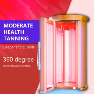 Factory Outlets China Merican LED Tan Machine Collagen Tanning Bed Solar Vertical Sunbed Collagen Tanning Bed