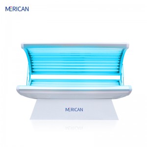 Europe style for Suntanning - home lay down sunbed solarium tanning bed W4 – Merican