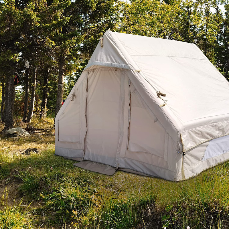 I-Inflatable Glamping Tent TC Material, Ifanele isizini engu-1