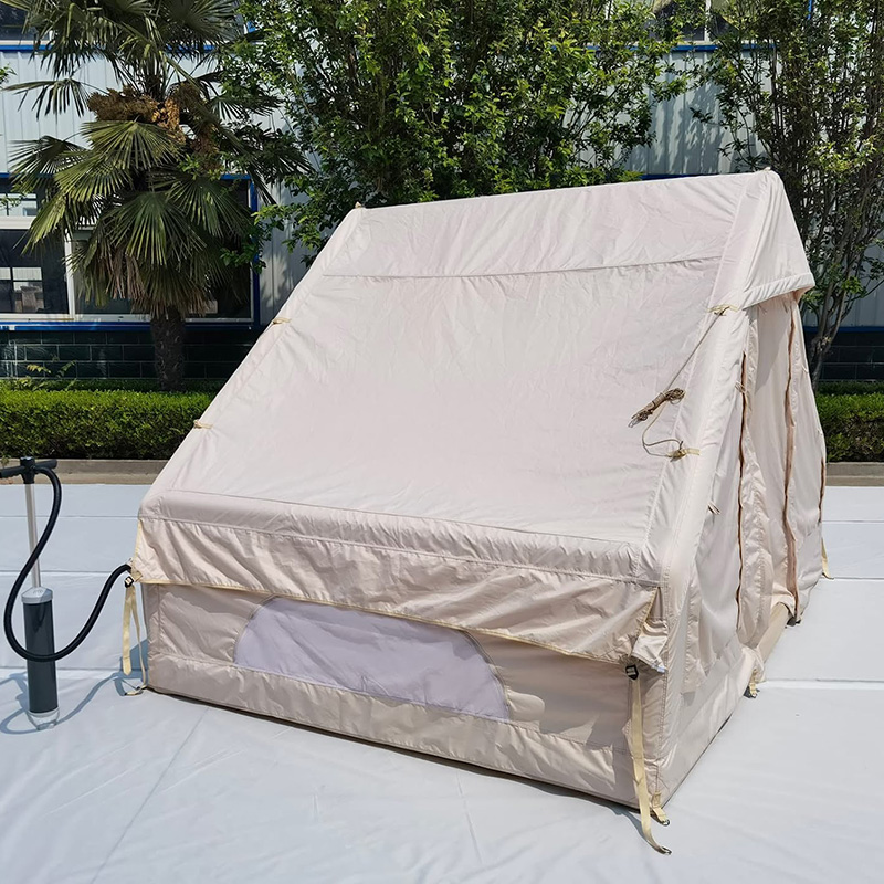Bahan Inflatable Glamping Tent TC, Cocok untuk 1 Musim