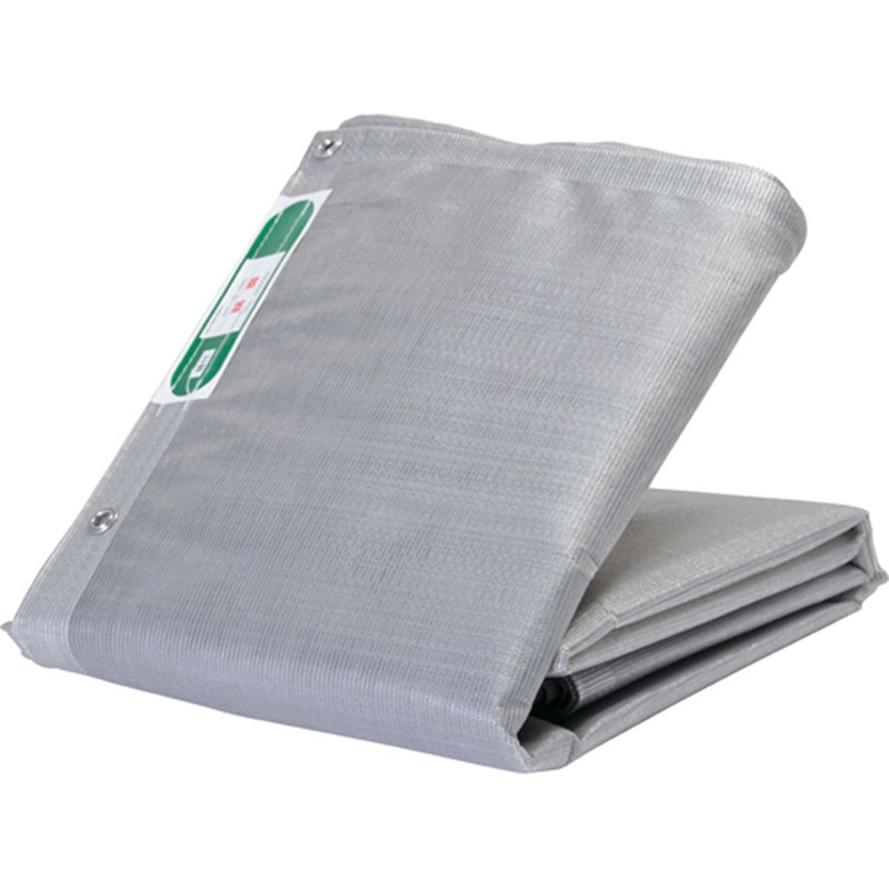 Pvc Mesh Sheet PVC Coated Safty net yog kub resistant thiab kub sealable Grey Featured duab