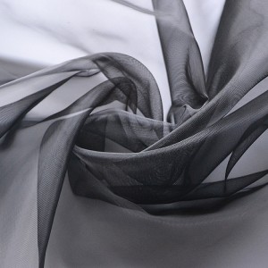 Best OEM Nylon Mesh Screen factories –  40 mesh Black hard Nylon mesh for cosmetic bag  – Jinjue