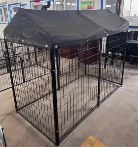 Factory supplier Expandable Welded Wire Dog Kennel