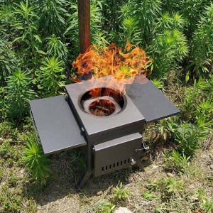 Portable Outdoor Wood-Cook Stove