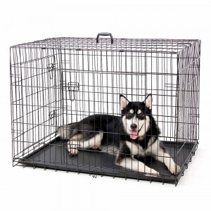 Welded steel is extremely durable to keep your pet safety secure