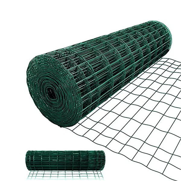1/2 x 1/2 plasă de sârmă sudată galvanizată la cald Panouri de gard acoperite cu PVC pentru reproducere și izolare