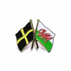 Swiden Wales National Flag Soft Enamel Pin Customized Promotional Gift Metal Lapel Pin Badges na may sarili mong logo