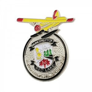 Custom na Metal Enamel Emblem/Army/Military/Souvenir/Logo ng Kotse Lapel Pin/Tin/Button/Police Badge Walang Minimum Order