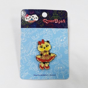 រូបតុក្កតាផ្ទាល់ខ្លួន Cute Animal Pin/Hard Enamel Pin Magnetic/Soft Enamel Decorative Pin