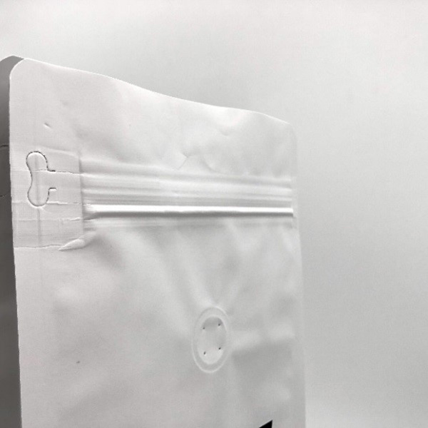 Kawa Kraft Paper Zipper Bag bi Valve hewa