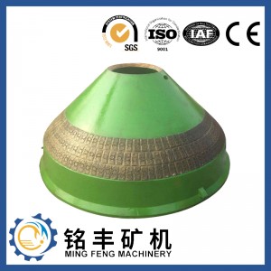 Mn18Cr2 ceramic composite Mantle /cone