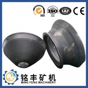 High manganese casting steel HP500 HP800 cone crusher parts