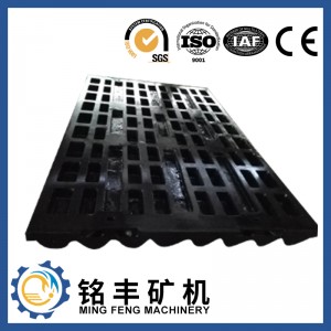 High manganese steel jaw crusher spare parts