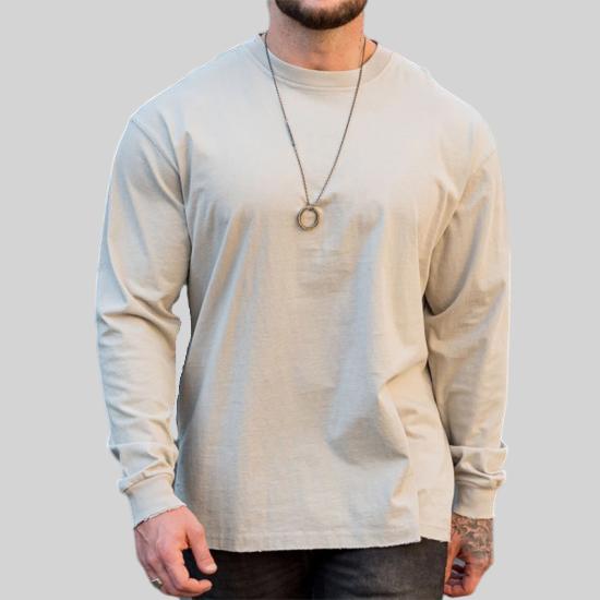 Individualizuotų vyriškų marškinėlių su ilgomis rankovėmis tiekėjas