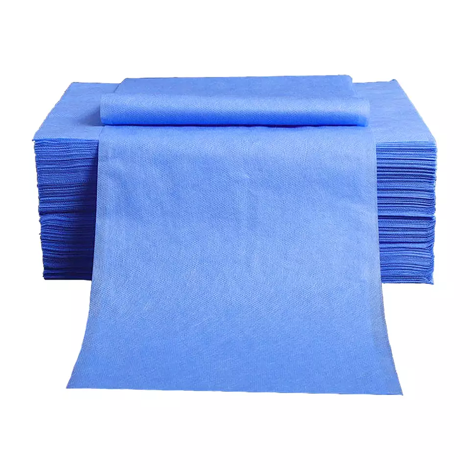 High Quality Disposable Waterproof PP Non-woven Sheet Roll yog tsim rau Spa Featured duab
