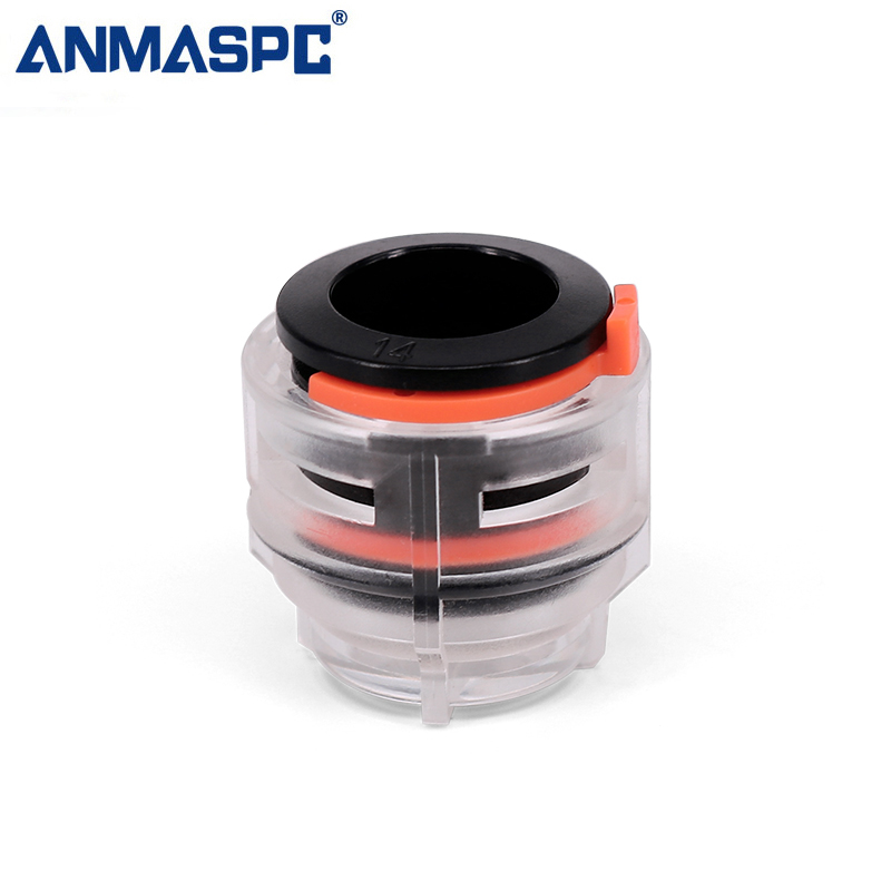 HDPE Microduct Straight Connector Coupler Telecom for Fiber Optic Cable HDPE Microduct Connector End Stop End Cap លក្ខណៈពិសេស រូបភាព