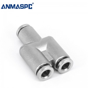 ANMASPC prix usine excellente qualité modèle PY raccord rapide pneumatique 4 6 8 10 12 14 16 mm raccord rapide pour tuyau d'air haute pression