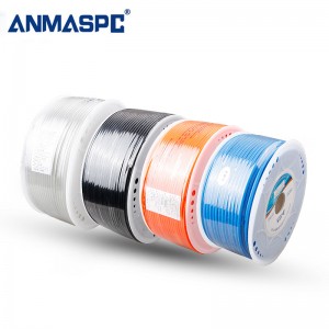 Zorra pneumatike e ajrit ANMASPC OD 6mm ID 4mm Tub PU Tub plastik fleksibël PU 6×4 Tub poliuretani Tub me presion ajri PU