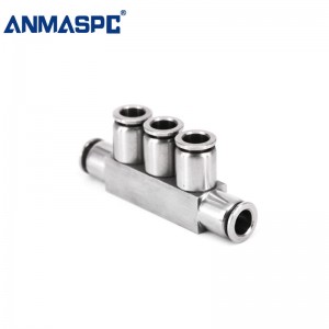 5 ways Pipe Fittings Stainless Steel Pipe Joints Pneumatic Fittings