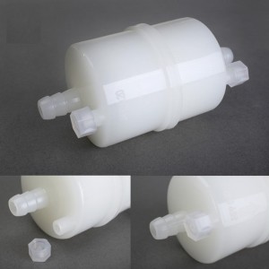 0.45um 5″ pp membraan kapsule filter vir klein volume filtrasie
