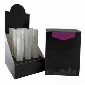 Печатена кутија за козметички екран од брановидни картони