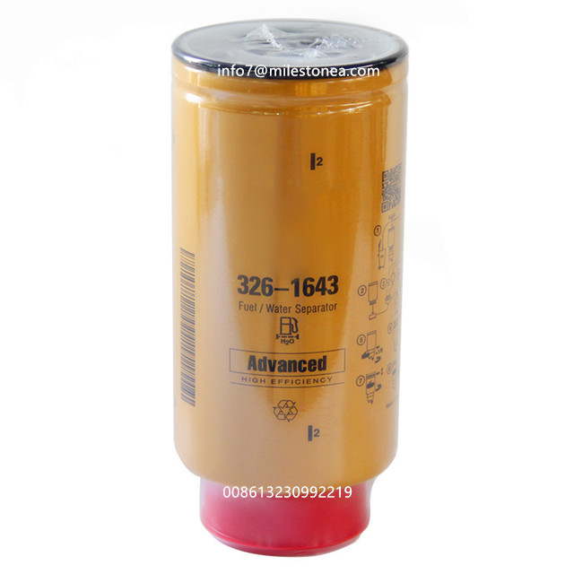 326-1643 separatore d'acqua 326-1643 del filtro del carburante diesel per il filtro a cingoli