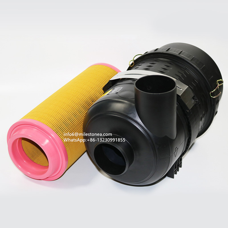 Alta calidad adecuado para compresor de aire de 150HP 4570092940 C25710 montaje de filtro de aire carcasa