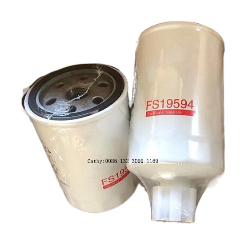 Generator yanacaq filtrləri FS19594 60003-117480 mühərrik yanacaq filtri su ayırıcı