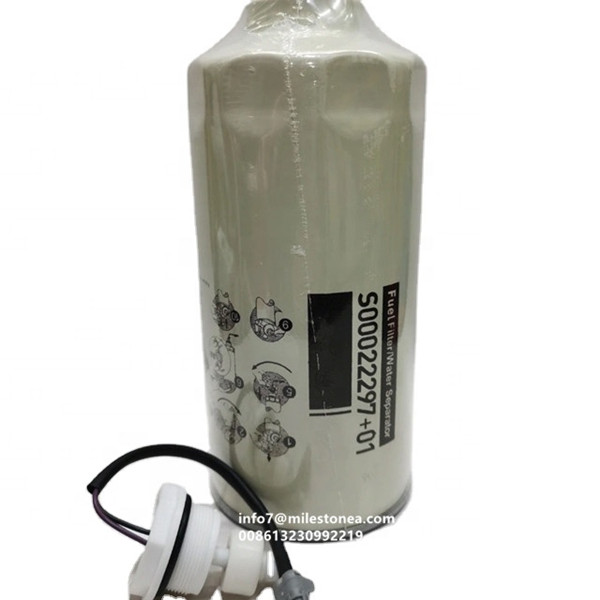 Chiny Fabryczny filtr paliwa Separator wody S00022297+01
