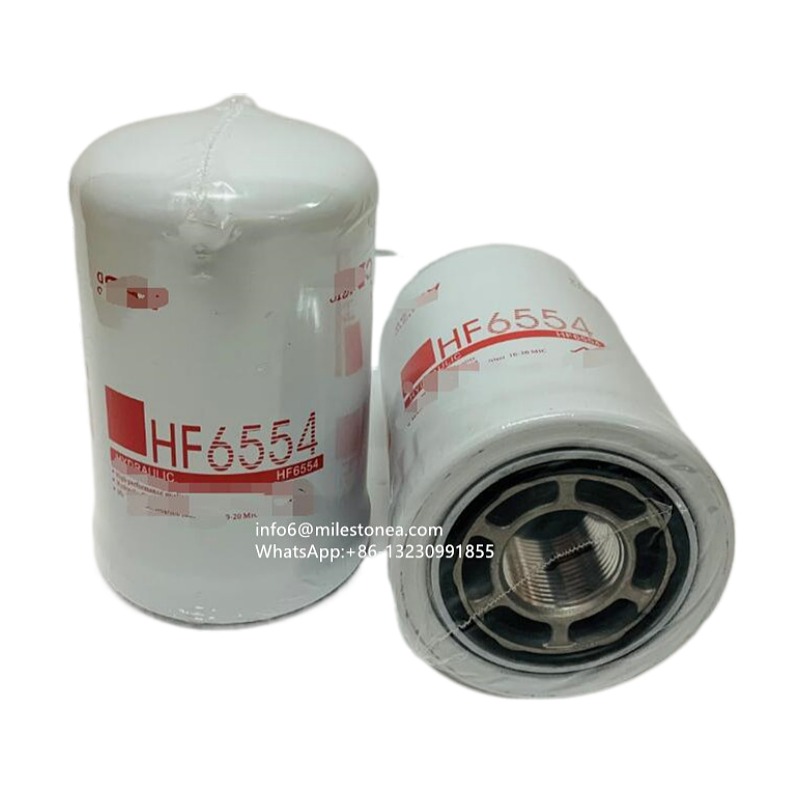 საბითუმო ფასი მაღალი ხარისხის Hydraulic Filter Filter Spin On ზეთის ფილტრი HF6546 ექსკავატორის ნაწილისთვის