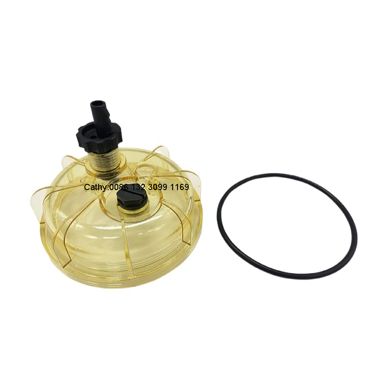 R45 miska filtra separatora wody paliwa ze spustem i zatyczką