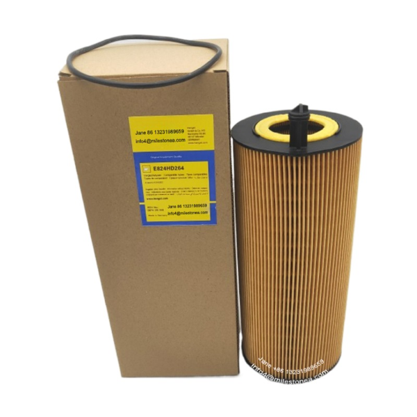 Oljni filter po tovarniški ceni E824HD264 element oljnega filtra LF17548