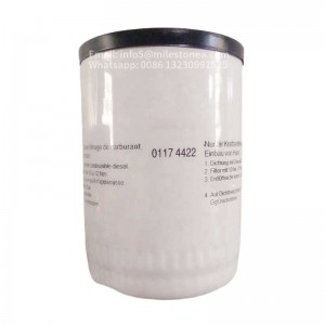 Wholesale Price China R90t Fuel Filter - Filter manufacturer supply auto filter 01174422 engine fuel filter 0117 4422 – MILESTONE