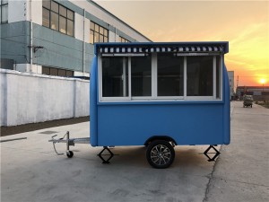 Shaved Ice Food Truck Bbq Food Trailer Snack Van Food Caravan