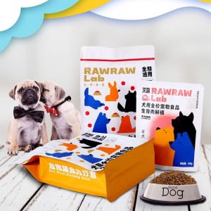 Custom nga Pet Food Packaging – Dog Cat Food Pouch