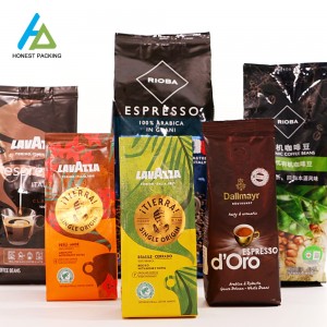 စိတ်ကြိုက်ကော်ဖီထုပ်ပိုးမှု – ကော်ဖီအိတ်များ